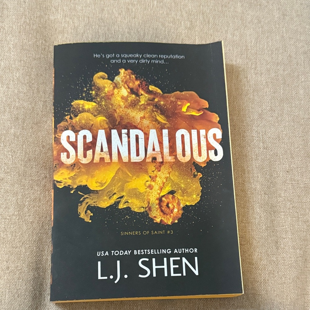 Scandalous by L.J. Shen Paperback Book